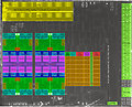 AMD "Renoir" Die-Shot mit markierten Einheiten